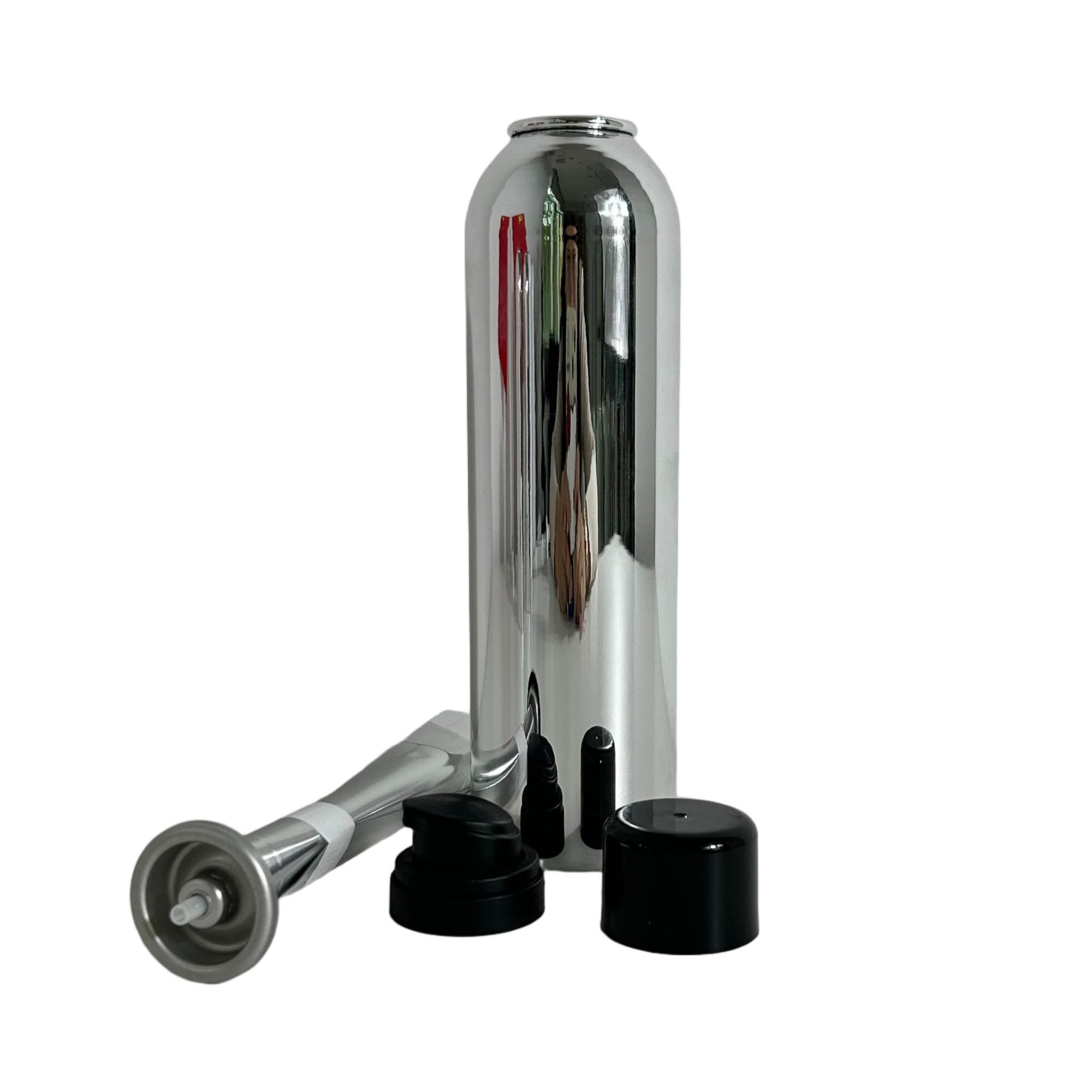 OEM 电镀铝质气雾罐 配气雾阀门